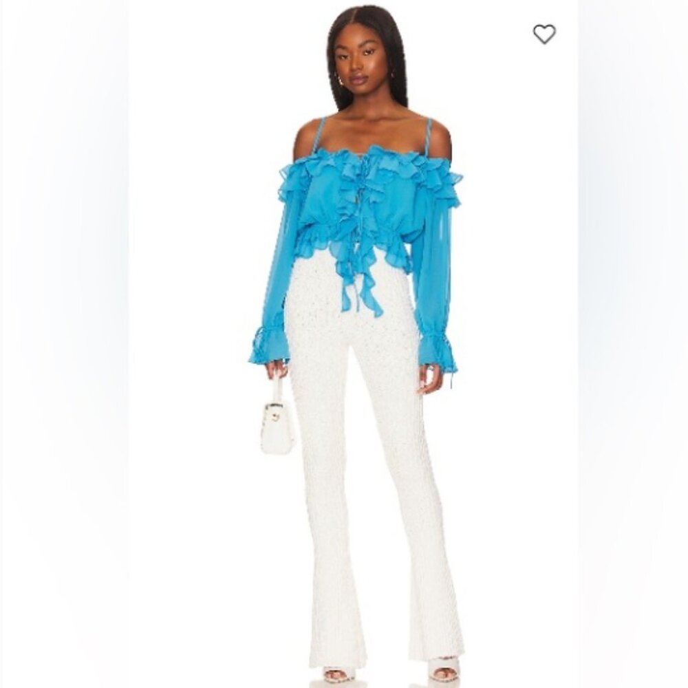 MORE TO COME Amber Ruffle Top - Picture 4 of 8